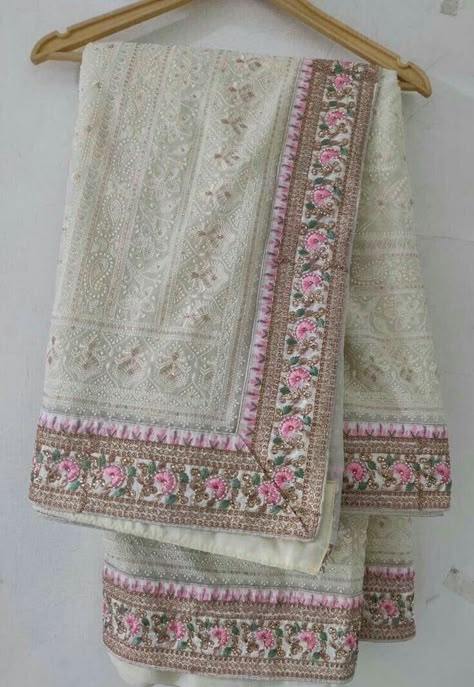 Pin by Simran Sandhu on dupata in 2022 | Saree embroidery design, Cutwork saree, Designer saree blouse patterns Deepika Padukone Sabyasachi, Mukesh Saree, Saree Combination, Embroidery Sketch, Cutwork Saree, Drape Sarees, Bride Entry, Simple Saree Designs, Sari Design