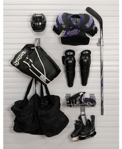 Hockey Gear Storage, Hockey Equipment Storage, Hockey Organization, Hockey Pants, Hockey Room, Sports Storage, Hockey Gear, House Organization, Basement Storage