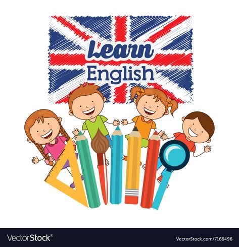 Learn English Kid, English Logo, English Day, English For Kids, Primary English, To Learn English, Presentation Ideas, Phonics Words, English Course