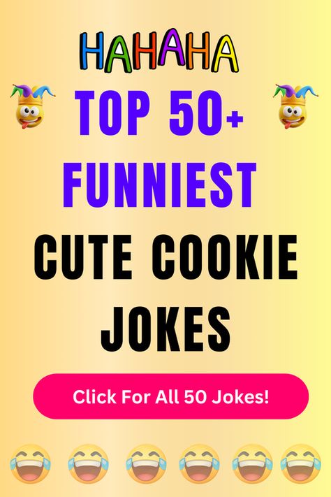 Check Out The Top 50+ Funny Cute Cookie Jokes And Puns. Click For All 50+ Hilarious Cute Cookie Jokes! Cookie Jokes Funny, Cookie Puns, Puns Cute, You Make Me Melt, Jokes And Puns, Birthday Puns, Birthday Jokes, Snowman Cookies, Tough Cookie