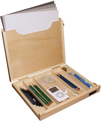 Pochade Box, Sketch Box, Stationary Box, Travel Drawing, Online Art Classes, How To Write Calligraphy, Wooden Easel, Drawing Pad, Easels