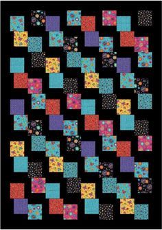 Farm Fresh Fabrics - Tumbling Charms Quilt - farmfreshfabrics.com Tumbling Charms Quilt Pattern, Beginning Quilting, Kids Quilts, Charm Packs, Charm Quilt, Charm Pack, Farm Fresh, Quilt Pattern, Patchwork Quilts