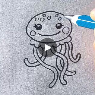 Draw A Jellyfish, Paint Techniques, About Art, Jellyfish, Painting Techniques, To Draw, Paint, Drawings, On Instagram