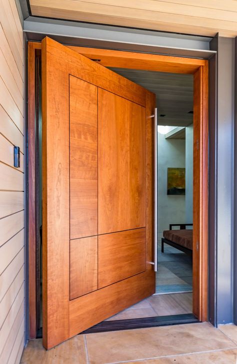 Gallery — CASTLEWOOD DOORS Wood Door Colour Ideas, Church Doors Entrance, Sliding Main Door, Wooden Door Entrance, House Front Door Design, Modern Entrance Door, Modern Wooden Doors, Modern Exterior Doors, Main Entrance Door Design