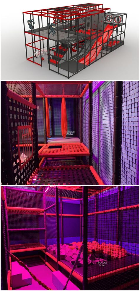 Indoor Playground For Adults, Ninja Playground, Detroit Usa, Adult Playground, Kids Indoor Playground, Chunky Monkey, Future Room, Fun House, Preppy Stuff