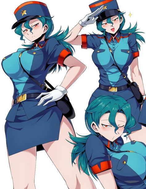 Officer Jenny, Gijinka Pokemon, Pokemon Regions, Pokemon Waifu, Pokemon Cosplay, Ash Ketchum, Pokemon Characters, Pokemon Pictures, Pokemon Trainer