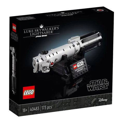 LEGO 40483 Luke Skywalker's Lightsaber Is Only Available With Purchase Of The Massive AT-AT Set | Geek Culture Luke Skywalker Lightsaber, Skywalker Lightsaber, Sabre Laser, Lightsaber Hilt, Star Wars Decor, Star Wars Luke, Vintage Lego, Star Wars Luke Skywalker, Star Wars Set