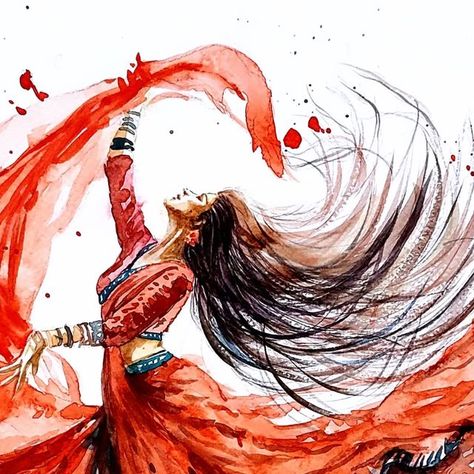 Indian Dance, Ghagra Choli, Dancer, Drawings, Instagram, Design