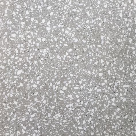 Oslo Terrazzo Grey - TeraNova Tiles Item Code: TERPCT6003 Size: 600x600x10mm, Item Code: TERPCT3003 Size: 300x300x10mm #teranova #tiles #decor Grey Terrazzo Texture, Terrazzo Texture Seamless, Terrazo Tile, Terazzo Floor, Terrazzo Grey, Terrazzo Texture, Timeless Bathroom, Tile Texture, Quartz Surfacing