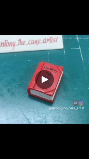 8.1K views · 269 reactions | How to make a book with fondant | fondant book | cake topper
.
.
.
Hi this is the easiest way to make fondant book
.
.
.
#fondant
#fondantbook
#fondantdoll
#fondantfigurine
#cakeartist
#cakeart
#caketopper
#cakedesign
#cakedecorating
#birthdaycake
#weddingcake
#gumpaste
#modellingchocolate
#cake
#cakes | Antony Bidesh | Karan Aujla · Tauba Tauba (From "Bad Newz") Book Fondant, Fondant Book, Book Cake Topper, Tauba Tauba, Karan Aujla, Make A Book, Modelling Chocolate, Girl Reading Book, Book Cake