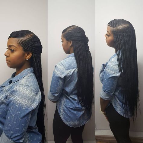 Book appts today Side part box braids #njbraids #njbraider #braids #boxbraids #sidepart #njhairstylist #booktoday African Crown, Lemonade Braids Hairstyles, Twisted Hair, Protective Hairstyles For Natural Hair, Pelo Afro, African Hair, Beautiful Braids, Hair Braiding, Girls Braids