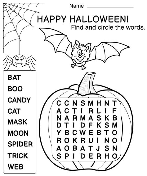 Halloween Grade 1 Activities, Halloween Crafts For Grade 1, Grade 2 Halloween Activities, Halloween 2nd Grade Worksheets, October School Age Activities, Halloween Student Activities, Halloween First Grade Worksheets, Halloween Science Worksheets, Halloween Kindness Activities