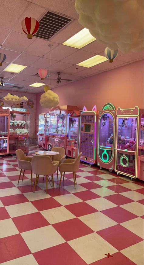 pink claw machine arcade Japanese Claw Machine, Claw Machine Arcade, Arcade Machine Aesthetic, Pink Claw Machine, Claw Machine Aesthetic, Cute Claw Machine, Kawaii Arcade, Arcade Claw Machine, Japanese Arcade