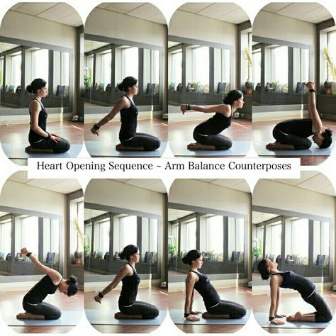 Heart opening sequence poses Heart Openers, Arm Balance, Yoga Balance, Yoga Teaching, Heart Opening, Om Yoga, Arm Balances, Gentle Yoga, Yoga Sequence