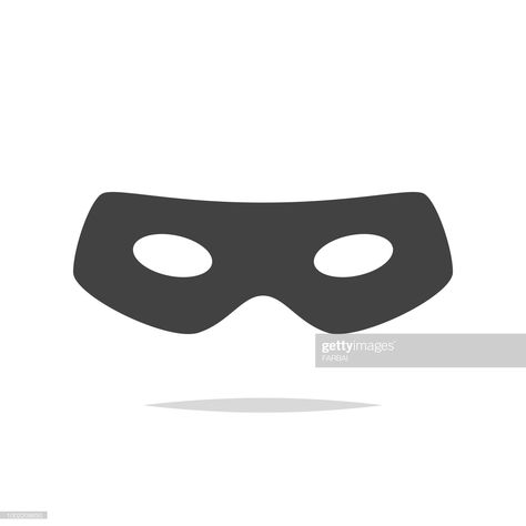 stock vector : Thief eye mask icon vector isolated Thief Mask, Mystery Logo, Logo Chat, Beard Logo Design, Production Logo, Mask Logo, Beard Logo, Symbol Drawing, Mask Drawing