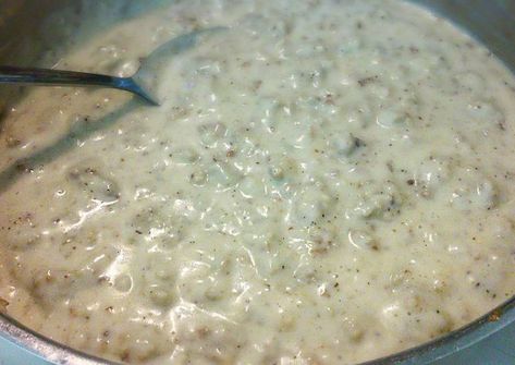 Buttermilk Gravy, Recipe For Buttermilk, Make Buttermilk, Make Sausage, Sausage Gravy Recipe, How To Make Buttermilk, Buttermilk Recipes, Healthy Recipes Easy Snacks, Sausage Patty