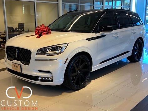 2021 Lincoln Aviator with 22” Status Brute wheels #2021 #2020 #Lincoln #Aviator #Aviator #LincolnAviator #22s #Statuswheels #CVDauto #CVD #Customvehicledesign #CVD2020 Lincoln Cars Suv, Lincoln Aviator 2023 Black Label, Lincoln Aviator 2023, 2023 Lincoln Navigator, Lincoln Suv, Luxury Helicopter, Mercedes Suv, Lincoln Motor Company, Lincoln Motor