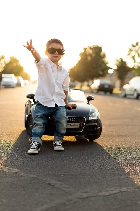 Third birthday photography boy  auto car theme "Brody is turning three, you auto be kidding me" photo by Matt Homan #birthday 2 Nd Birthday Photoshoot, 2 Birthday Photoshoot, 2nd Birthday Car Photoshoot, Toddler Photo Shoot Ideas, Birthday 2 Year Boy, 2 Year Baby Boy Photoshoot, Birthday Ideas For 2 Year Boy, Baby Boy 2nd Birthday Photoshoot Ideas, 3rd Birthday Photoshoot Boy