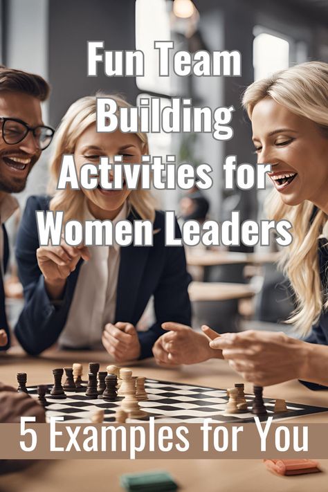 Boost teamwork and connection with these 5 easy and engaging team-building exercises. Perfect for women leaders looking to strengthen communication and trust within their teams. 💼✨ #TeamBuilding #WomenInLeadership #TeamManagementTips Leading A Team, Fun Team Building Activities, Team Building Exercises, Women In Leadership, Team Building Activities, Women Leaders, Leadership Quotes, Leadership Skills, Creative Activities