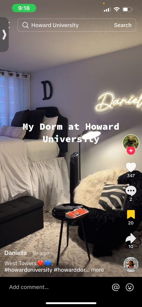 Howard University Dorms, Howard Aesthetic, University Dorms, Dream College, Howard University, Boy Mom, Senior Year, Dorm Room, House Ideas