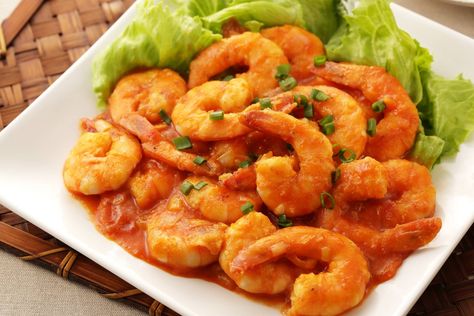 Chinese Shrimp and Tomato Sauce Recipe - Dumpling Connection Red Lobster Sweet Chili Shrimp Recipe, Sweet Chili Shrimp Recipe, Chili Shrimp Recipe, Chicken Riggies Recipe, Tomato Sauce Pasta, Chinese Shrimp, Sweet Chili Shrimp, Chili Shrimp, Gluten Free Chili