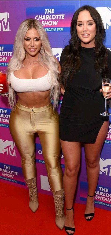 Holly Hagan & Charlotte Crosby 2020 Holly Hagan, Charlotte Crosby, Geordie Shore, Peplum Dress, Celebrities, Quick Saves