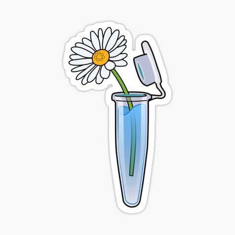 Flower Science, Medical Clip Art, Science Tattoos, Medical Stickers, Labs Art, Science Stickers, Biology Art, Cute Laptop Stickers, Science Nerd