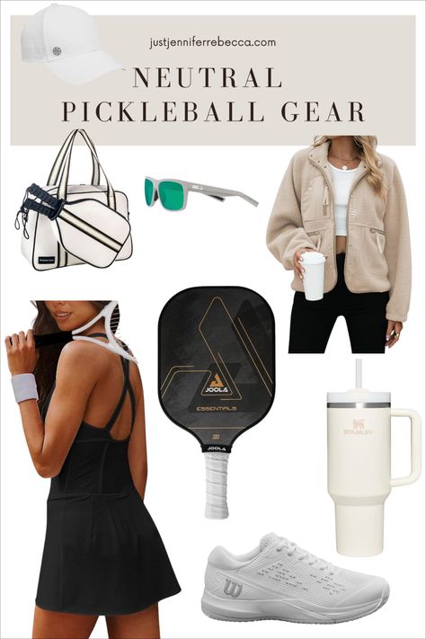 womens neutral outfit inspo | fall outfit | pickleball outfits | womens pickle ball outfits | pickleball paddle | court outfits | court shoes | #pickleballoutfit | #outfitideas | #cutepickleballoutfits | #tennisoutfits #FallFashionInspo | #FallEssentials | #FallJackets #FallAccessories | #FallWardrobe | cute fashionable workout outfit ideas for women Winter Pickleball Outfits, Pickleball Outfits For Women Over 50, Pickle Ball Outfit Women, Pickle Ball Outfit, Paddle Court, Pickleball Outfits For Women, Court Outfits, Workout Outfit Ideas, Pickleball Outfit