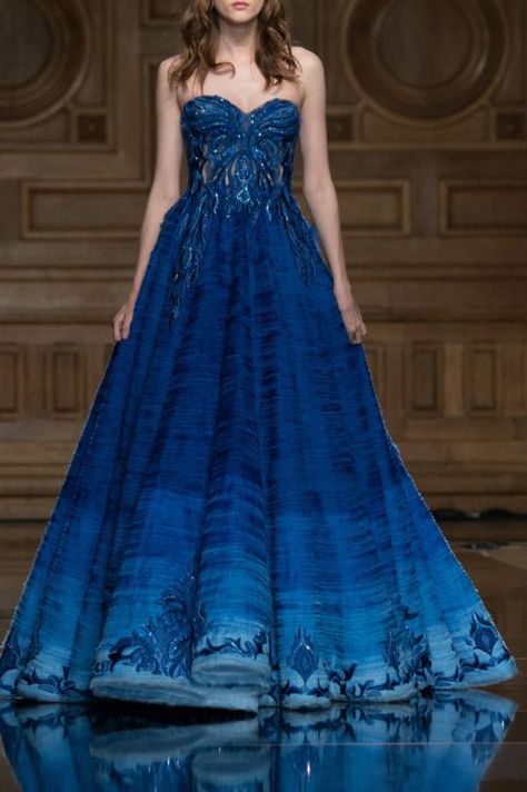 Winter Carnival, Tony Ward, Dreamy Dress, Couture Gowns, Gorgeous Gowns, Beautiful Gowns, Formal Gowns, Blue Wedding, Fancy Dresses