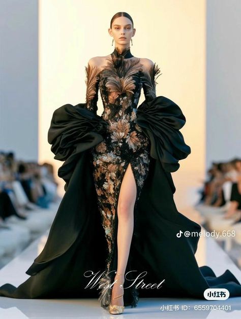 Couture Dresses Short, Met Gala Dresses, Gowns Dresses Elegant, Fantasy Dresses, Fashion Gowns, Creation Couture, Fashionista Clothes, Gala Dresses, Viral Trend