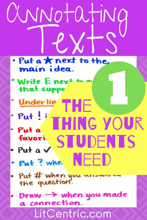 Annotating Text Elementary, Annotating Anchor Chart Elementary, 3rd Grade Annotating Text, Annotating Text, Literacy Coach, Literacy Coaching, Reading Anchor Charts, Think Deeply, Good Intentions