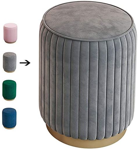 Puffy Chair, Dresser Chair, Plywood Diy, Stylish Living Room Furniture, Bench Bedroom, Bedroom Girl, Velvet Decor, Dressing Table Stool, Dressing Chair