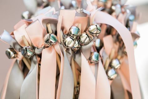 Wedding Bells are Ringing | An Irish Wedding Tradition | Wedding Planner & Coordinator | Chancey Charm Kissing Bells, Wedding Wand, Irish Wedding Traditions, Wedding Wands, Wedding Exit, Wedding Designers, Wedding Send Off, Wedding Exits, Wedding Traditions