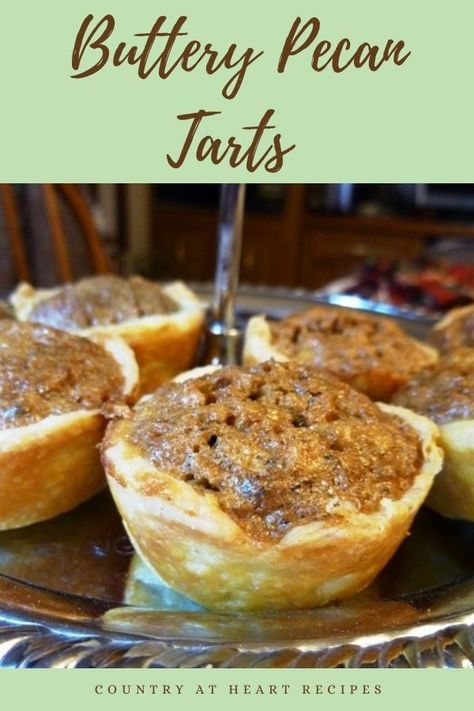 Pecan Butter Tarts, Easy Pecan Tarts, Pecan Tassies Recipe, Cream Cheese Tart Shells, Pecan Tartlets, Butter Pecan Tarts Recipes, Pecan Butter Tarts Recipe, Pecan Tarts Recipe Mini, Pecan Tarts With Cream Cheese Crust