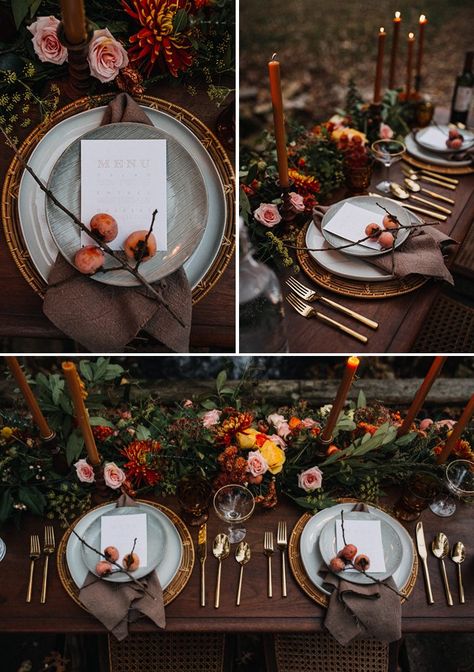 Cozy Fall Wedding, Autumnal Style, Wedding November, Fall Wedding Ceremony, Fall Wedding Tables, Fall Wedding Ideas, Fall Bridesmaids, Fall Bridesmaid Dresses, Fall Wedding Decorations