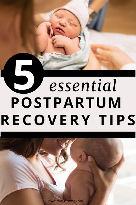 Post partum recovery is so important, both for the new mom's health and well being and also for the newborn. This article dives into 5 postpartum recovery tips including postpartum exercise that is safe for new moms, first time mom tips, and much more. First Time Mom Tips, Perineal Care, New Mom Needs, Baby Belle, Postpartum Exercise, Postpartum Tips, Baby Language, Tips For New Moms, Postpartum Essentials