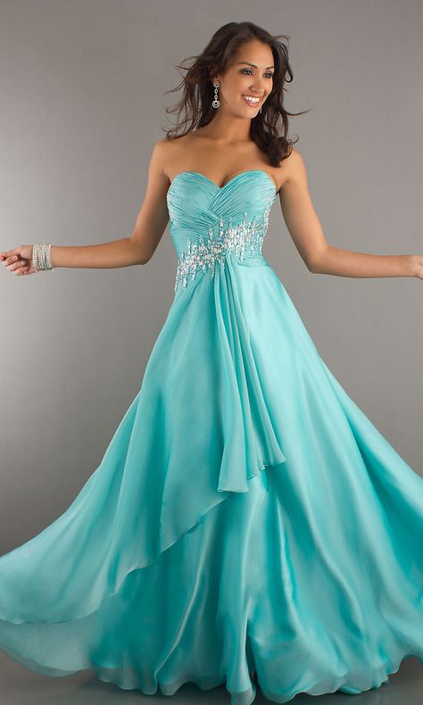 tiffany blue Military Ball Dresses, فستان سهرة, Aqua Dress, Grad Dresses, Sweetheart Dress, Prom Dresses Blue, Gorgeous Gowns, Tiffany Blue, Beautiful Gowns