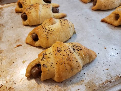 Sausage Crescent Rolls – Simply Sundays Sausage Links Wrapped In Crescent Rolls, Sausage Link Crescent Rolls, Sausage Cresent Roll Bites, Sausage Crossiant Rolls, Croissant Sausage Roll Ups, Sausage Wrapped In Crescent Rolls, Breakfast Sausage Crescent Rolls, Sausage Croissant Rolls, Sausage Cresent Rolls