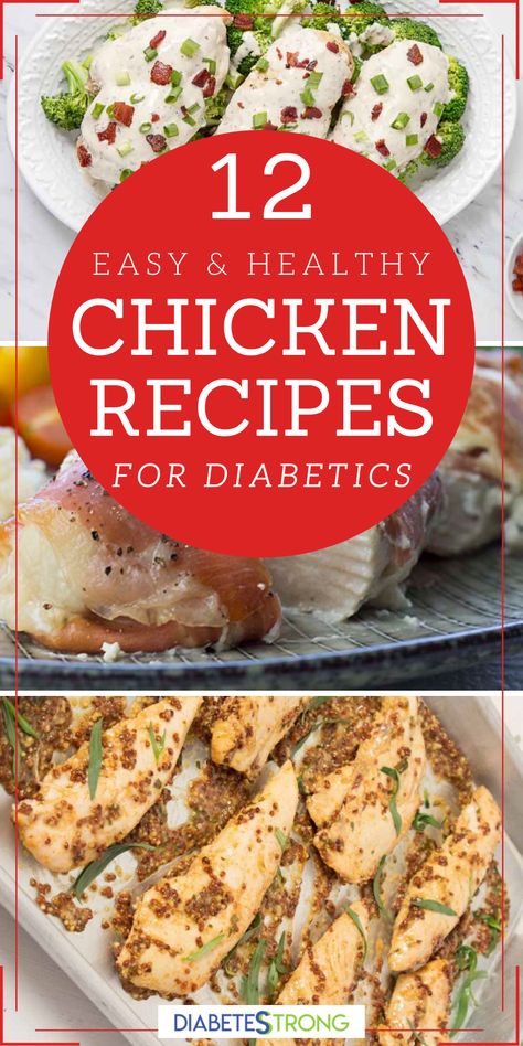 Chicken Recipes For Diabetics, Easy Healthy Chicken Recipes, Easy Healthy Chicken, Recipes For Diabetics, Chicken Lunch Recipes, Healthy Chicken Recipes Easy, Healthy Recipes For Diabetics, Low Carb Chicken Recipes, Low Carb Diet Recipes