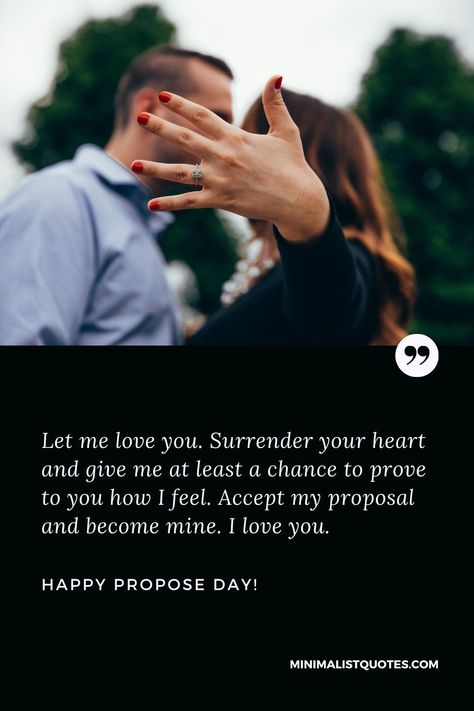 Proposal Acceptance Quotes, Propose To Boyfriend, Propose Day Wishes, Propose Day Quotes, Quotes For Love, Happy Propose Day, Propose Day, Good Relationship Quotes, Let Me Love You