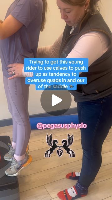 Pegasus Physio on Instagram: "🦵Do You Know How to Do a Calf Raise Properly?

Many riders rely heavily on their quads, pushing their heels down by straightening the knee or carrying weight in their toes in the half seat, but this can actually cause lower leg instability. When your quads do all the work, it can lead to a wobbly lower leg, tipping forward, and a loss of control in the saddle.

One exercise that can help is the calf raise—but are you sure you’re doing it properly? It’s not just about lifting your heels. Correctly loading the calves as they lengthen is key to getting the heels down naturally and creating more stability. Activating the right muscles in your posterior chain (glutes, hamstrings, calves) helps improve balance and control, which is essential for a solid riding posi Loss Of Control, Posterior Chain, Calf Raises, Improve Balance, Lower Leg, You Sure, Get Fit, Muscles, Saddle