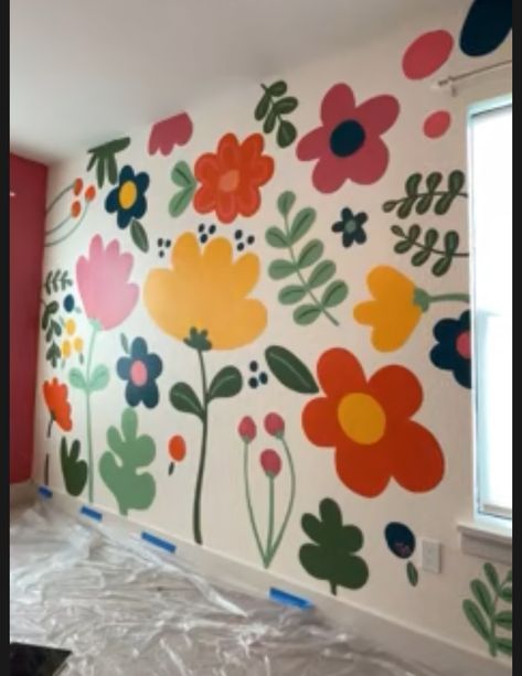 Bedroom Mural, Wall Murals Diy, Kids Room Murals, Room Wall Painting, Bedroom Murals, Wall Painting Decor, Wall Murals Painted, Wall Paint Designs, Kids Room Wall