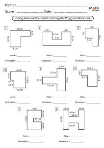 Area of Polygon - Formulas, Examples Perimeter Of Polygons, Irregular Polygons, Area And Perimeter, Math Methods, When You Know, Study Materials, Quick Saves