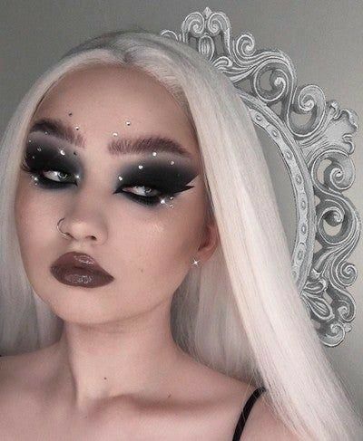 Dark Angel Makeup, Halloween Makeup Look, Angel Makeup, Halloween Makeup Pretty, Witch Makeup, Halloween Eye Makeup, Halloween Makeup Inspiration, Alternative Makeup, Fairy Makeup