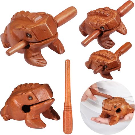 Frog Instrument, Wooden Instruments, Wooden Frog, Wood Frog, Wooden Musical Instruments, Black Frog, Making Toys, Diy Instruments, Cerámica Ideas