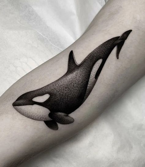 Orca Whale Tattoo, Alaska Tattoo, Killer Whale Tattoo, Orca Tattoo, Whale Tattoo, Skull Girl Tattoo, Whale Tattoos, Ocean Tattoos, Orca Whale