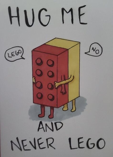 For Him Diy, Hug Me And Never Lego, I Love You Artwork, Hugging Drawing, 365 Jar, Punny Cards, Love Humor, Too Much Sugar, Creative Birthday Cards