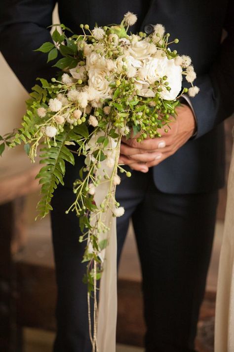 Stunning Cascading Bouquets | Cascading bouquets are having a bit of a moment right now.And we couldn’t be more chuffed.From rustic arrangements of willowy wildflowers to glorious sweeping streams of orchids, cascading bouquets are a versatile floral feature that can add colour, texture, drama and (even more) sense of occasion to your wedding day look. #bridalbouqet #weddingbouquet #weddingideas #diybouquet #flowerbomb Wedding Flower Trends, Rustic Arrangements, Cascading Bridal Bouquets, Cascading Wedding Bouquets, Bouquet Bride, Prettiest Bouquet, Rustic Bouquet, Destination Wedding Mexico, Bridal Consultant