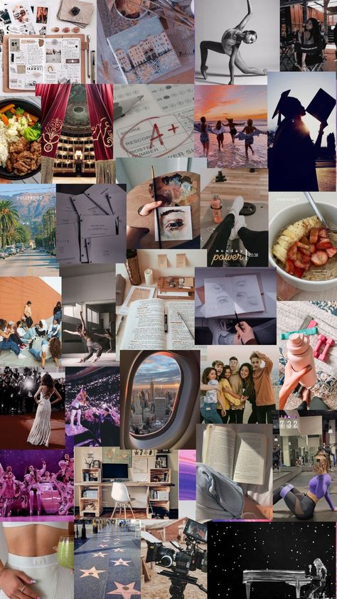 Dream Board Pictures, Work Vision Board, Vision Board Collage, Vision Board Examples, Dreams And Goals, Vision Board Wallpaper, Vision Board Photos, Collage Board, Dream Vision Board