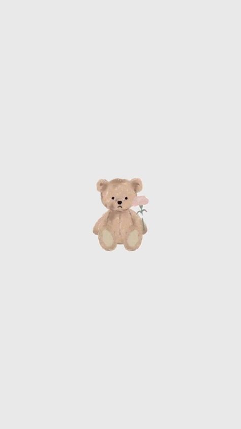 Dreamy Nursery, Teddy Bear Wallpaper, Widget Design, Flower Shadow Box, Ipad Background, Unicorn Wallpaper, Nursery Inspo, Aesthetic Background, Bear Wallpaper